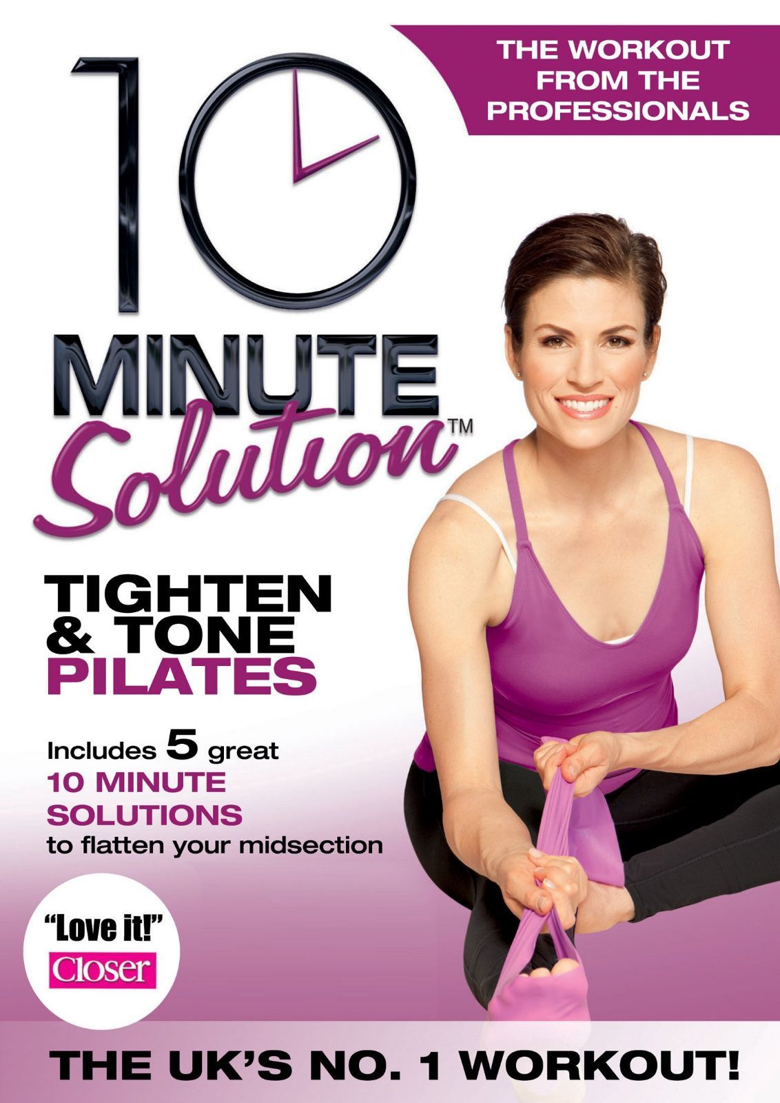 10 Minute Solution Tighten And Tone Pilates with Band