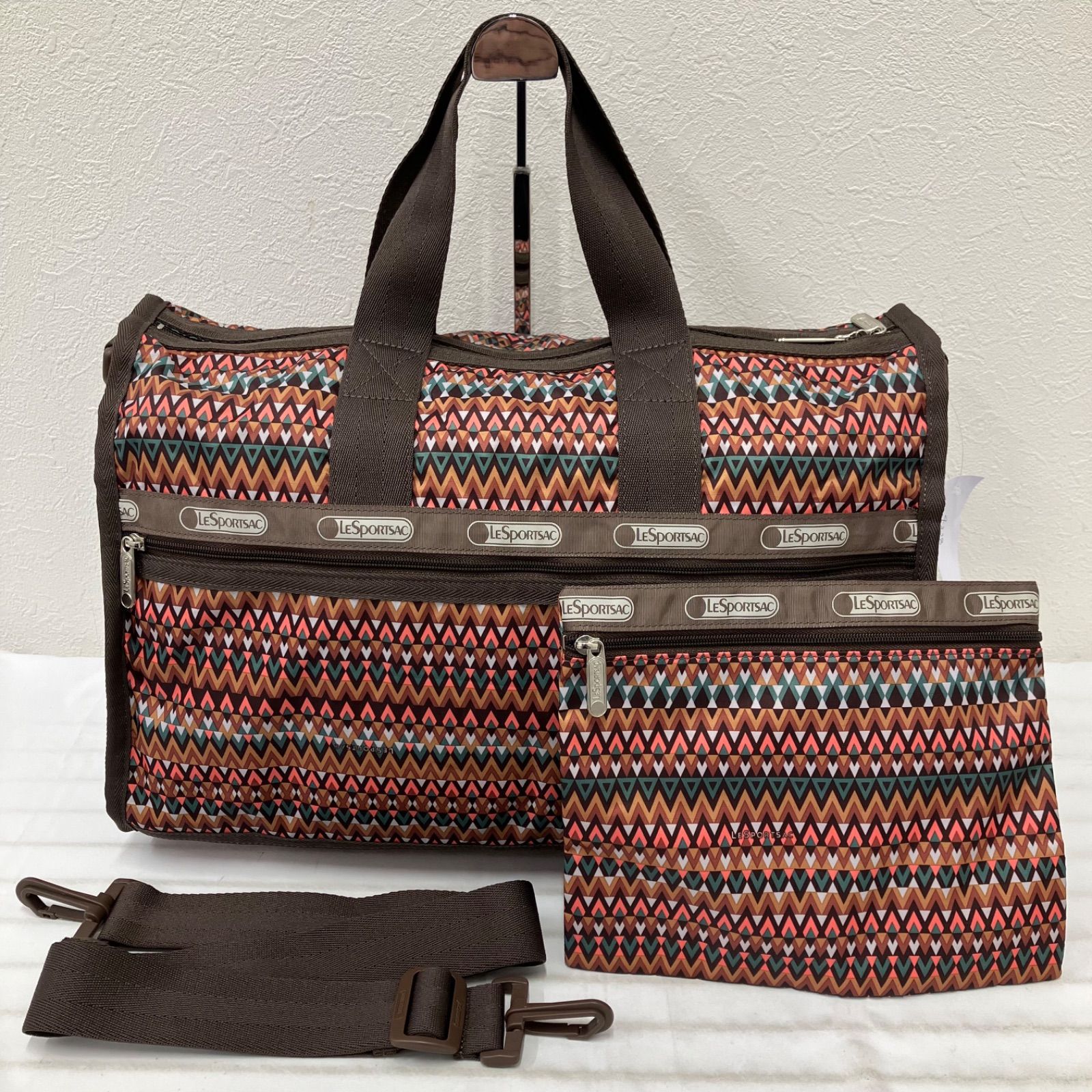 レディース 4328 【美品】 LeSportsac レスポートサック 2way ボストン 