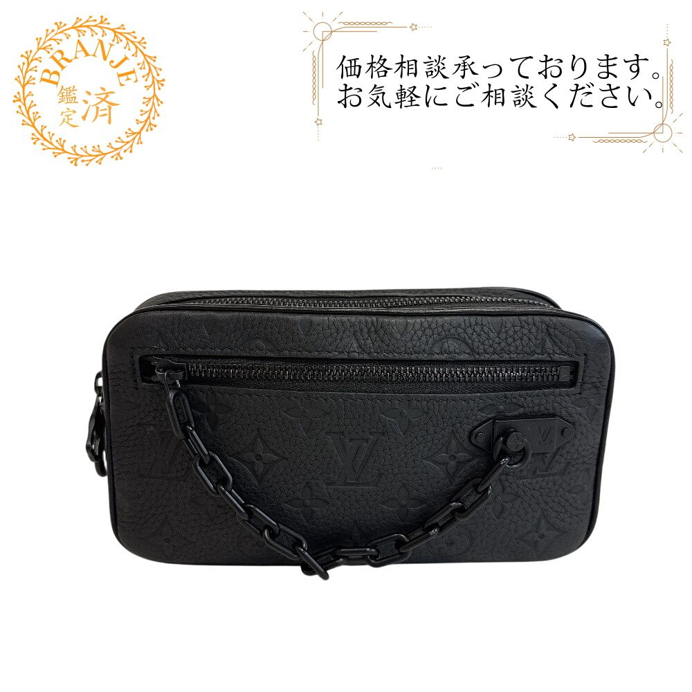 ルイヴィトン チェーン ポシェット セカンドバッグ ポシェットヴォルガ モノグラムトリヨン クラッチバッグ