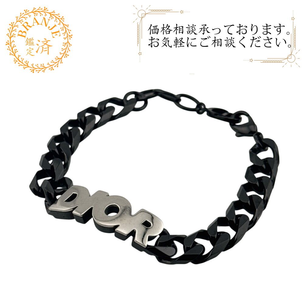 クリスチャンディオール バングル Dior Italic チェーンリンク ブレスレット CD ICON ブレスレット