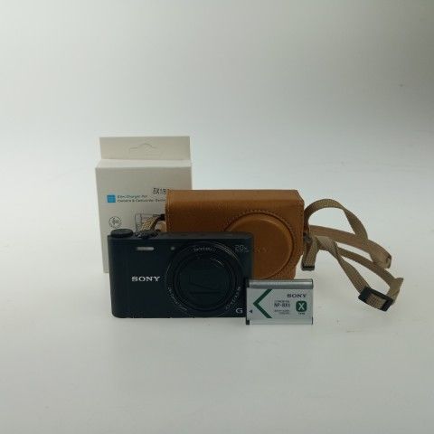 SONY Cyber-Shot DSC-WX350 Black コンパクトデジタルカメラ 新品充電器付き
