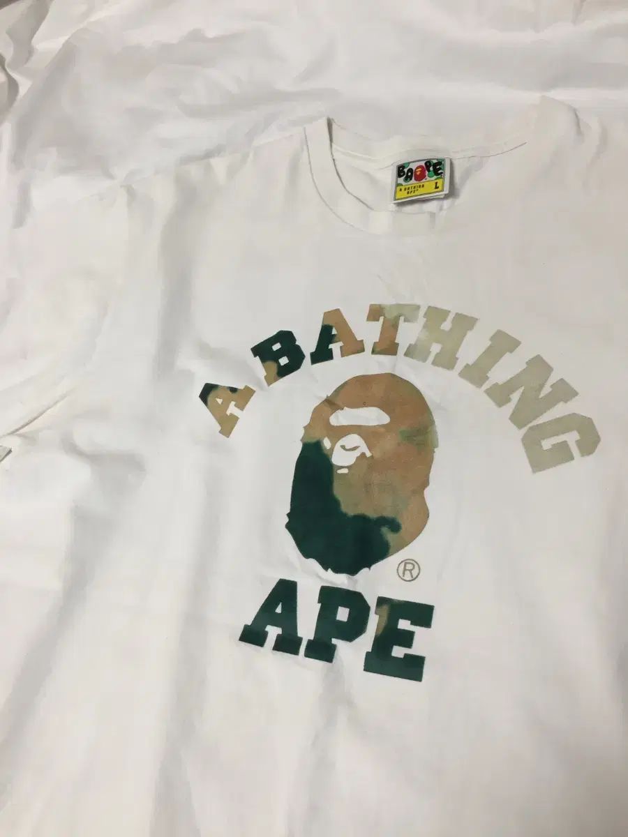 A BATHING APE アベイシングエイプ カモフラージュ マイロ 半袖