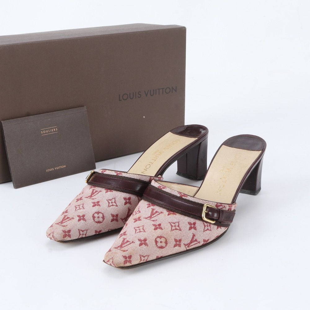 ルイヴィトン ミュール 35 レディース - LOUIS VUITTON（ルイ