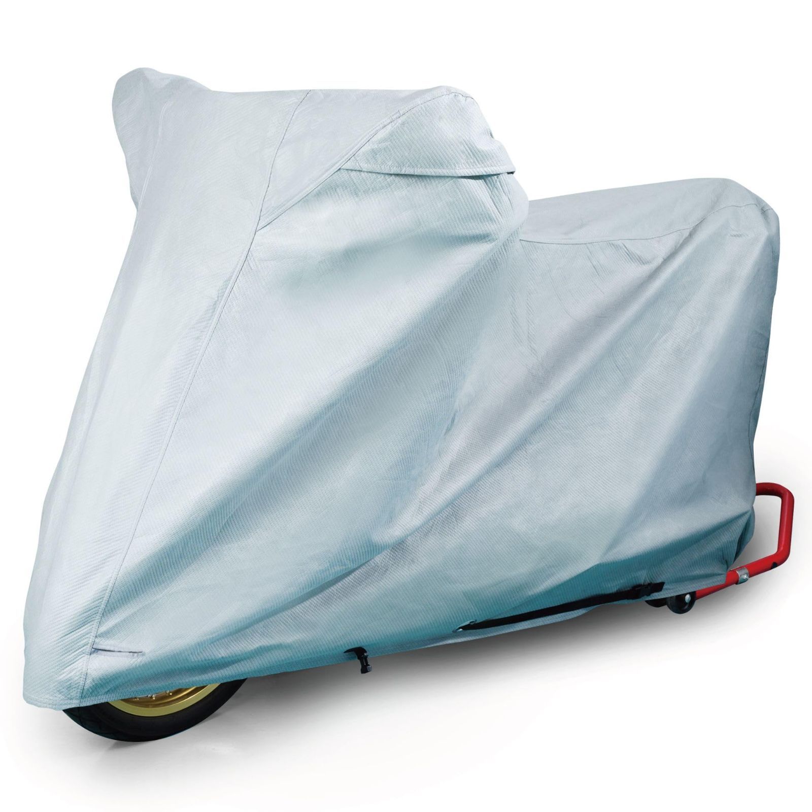 傷防止 透湿 UVカット 裏起毛 5層生地 厚手 MG BOX対応有 バイクカバー (3L(全長240cm×高さ140cm×幅105cm)) Barrichello(バリチェロ)