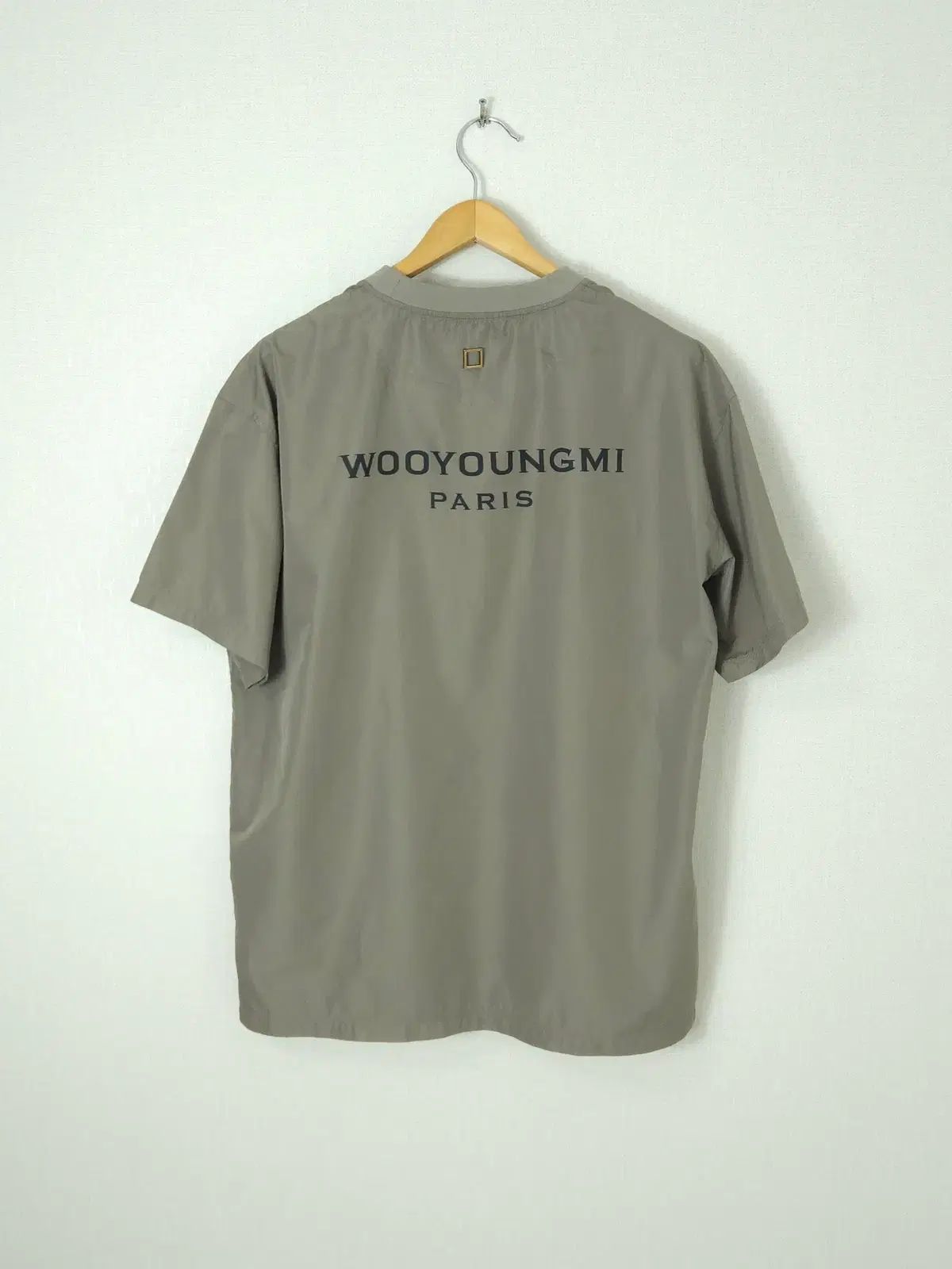 WOOYOUNGMI 21SS ナイロン 半袖 ウーブン 50 (105)