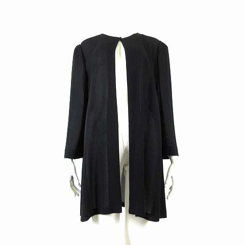 レマロン remalon シフォン カーディガン ジャケット ロング フォーマル 楊柳 XL 黒 ブラック 冠婚葬祭 6,319円