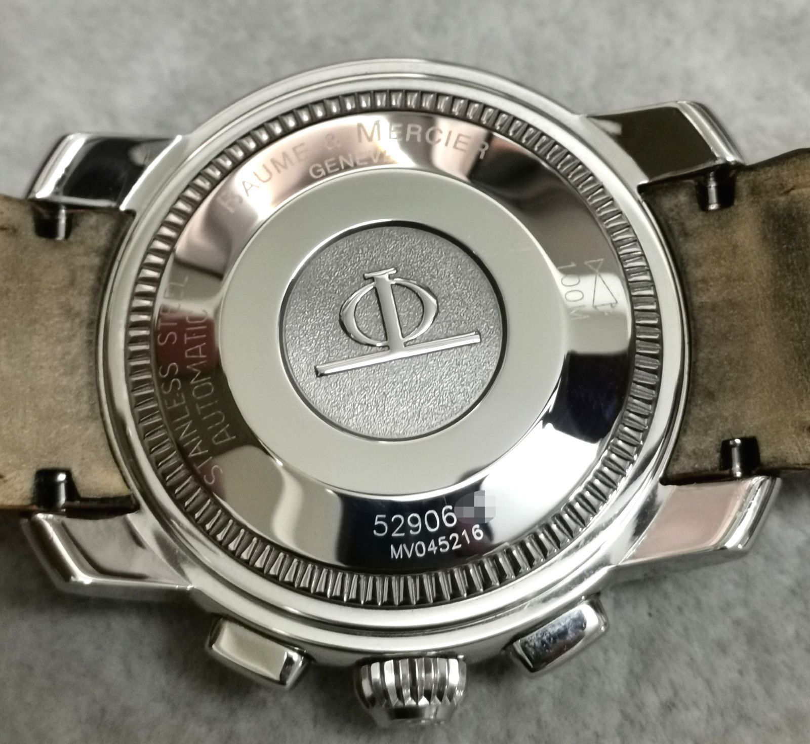 美品 BAUME&MERCIER ボームアンドメルシエ MV045216 希少ブラウン 