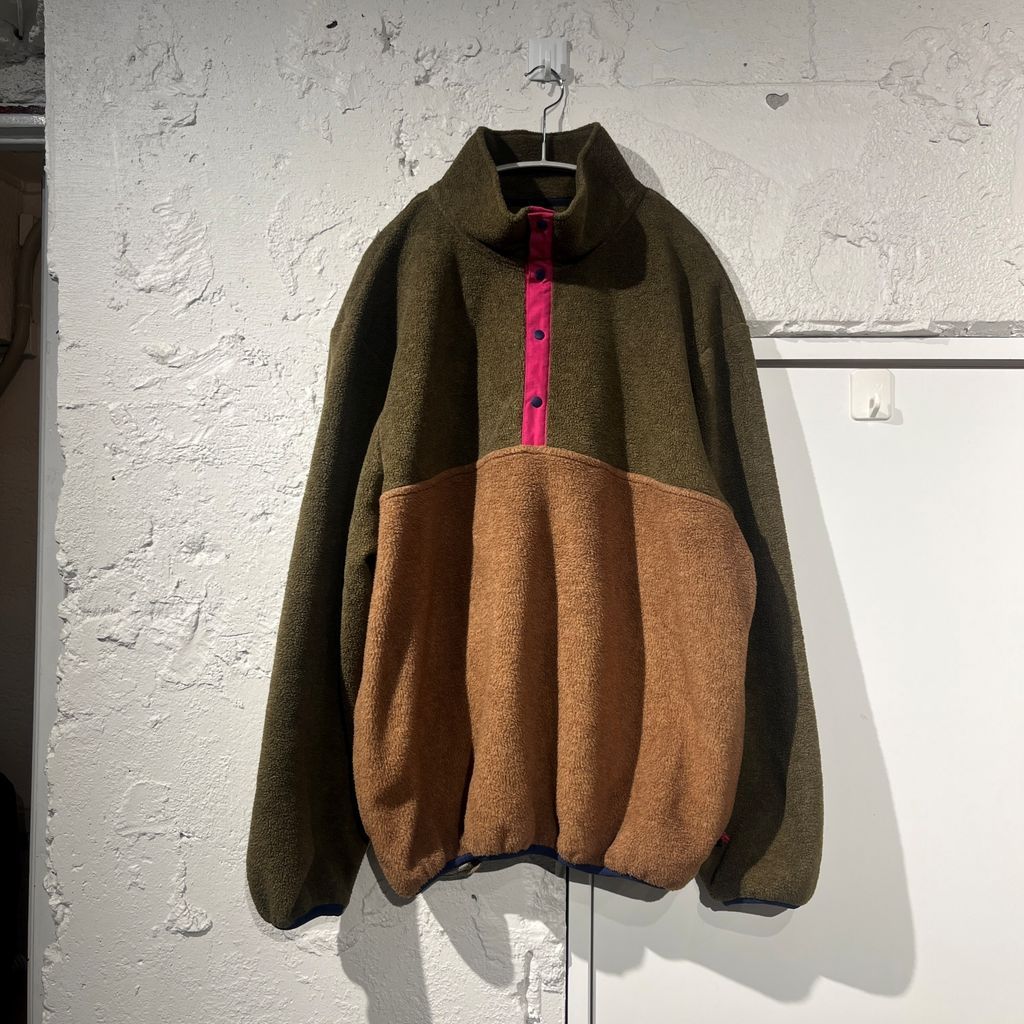 SO SHOP & HOSTEL ソウショップアンドホステル Fleece Pullover Jacket フリースジャケット SO-223-011 ブラウン系 size:M 【表参道B06】