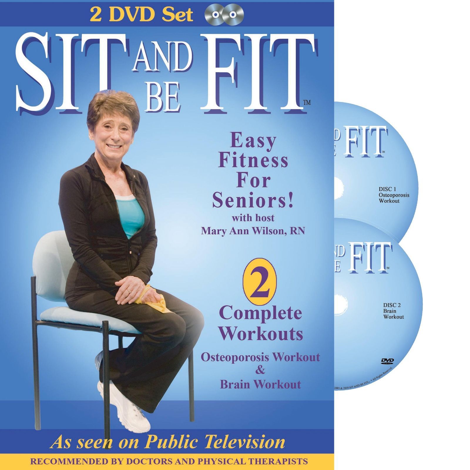 Sit & Be Fit: Osteoporosis & Brain Workouts [DVD]