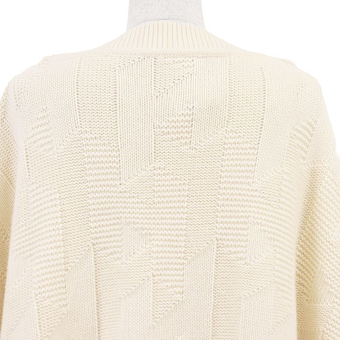 【エルメス】エルメス　ポンチョHモチーフ　新品　34サイズ 新品同様】HERMES エルメス ニットポンチョ サイズ 34 レディース