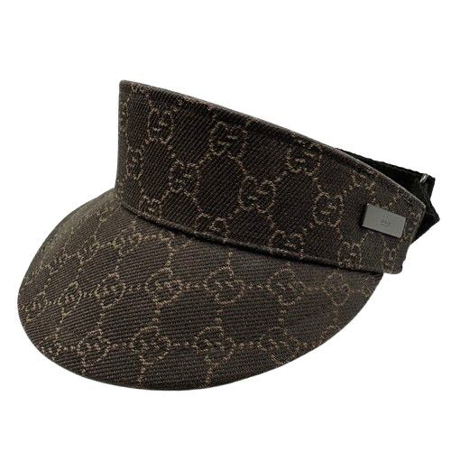 GUCCI グッチ サンバイザー GGキャンバス - メルカリ