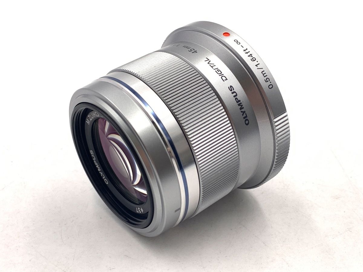中古】 【良品】 オリンパス M.ZUIKO DIGITAL 45mm F1.8 シルバー 中古】 【良品】 オリンパス M.ZUIKO DIGITAL 45mm F1.8 シルバー
