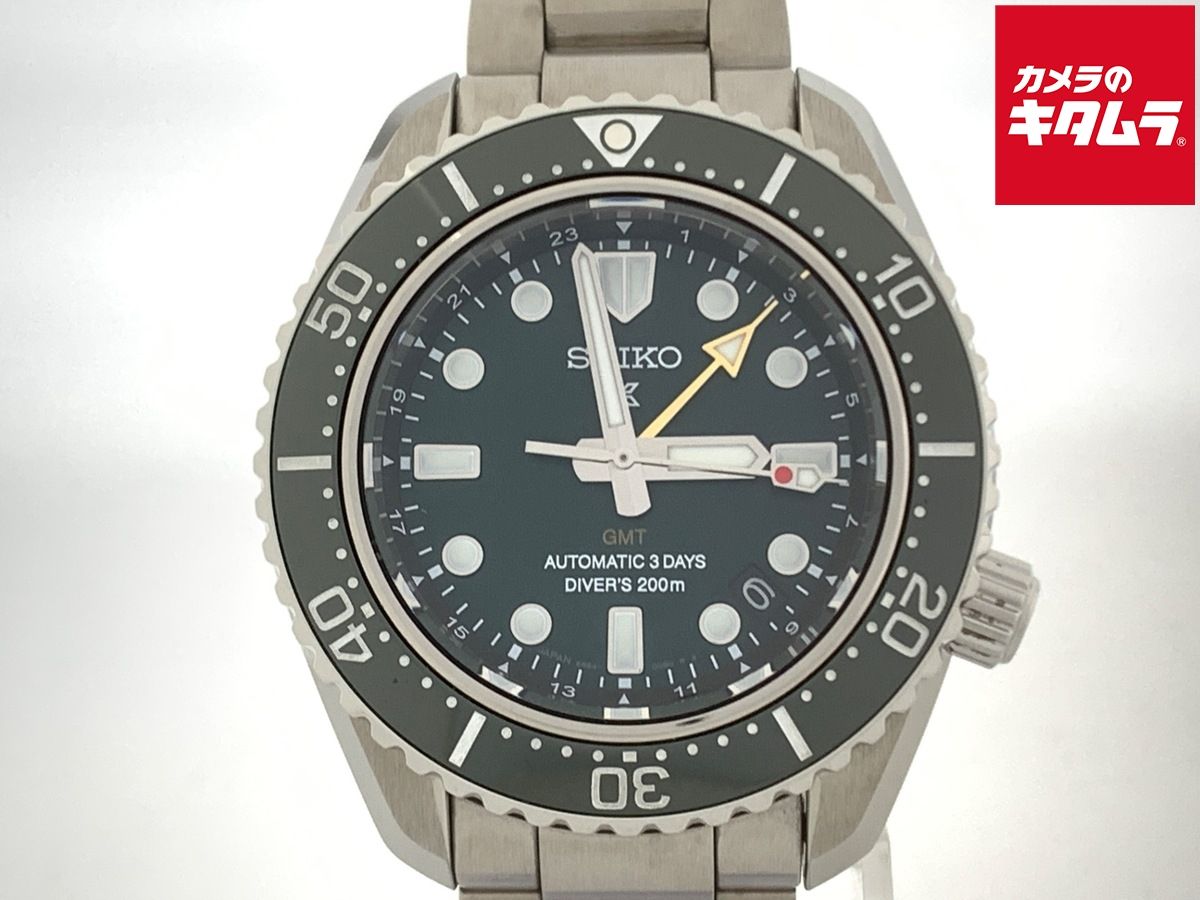 【中古】 【並品】 セイコー プロスペックス グリーン SBEJ009 ステンレススティール