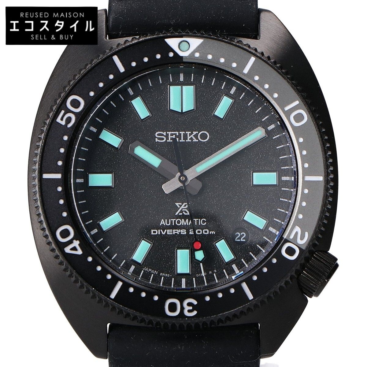 SEIKO　セイコー　【美品/4500本限定】SBDC183 6R35 PROSPEX プロスペックス The Black Series LIMITED EDITION 自動巻き