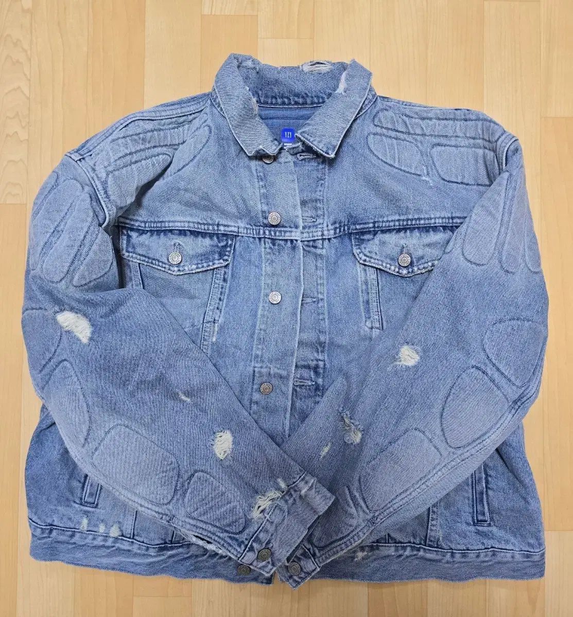 イージー GAP パデッド デニムジャケット M サイズ カニエ