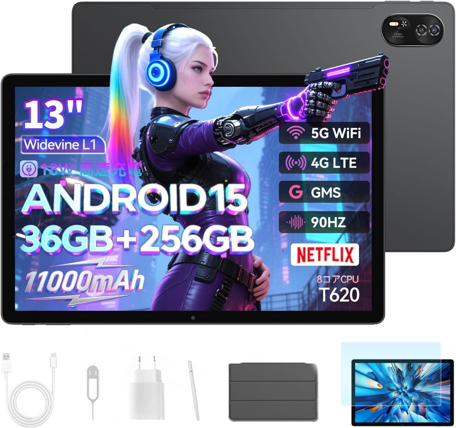 Blackview MEGA8 13インチ タブレット ++924364