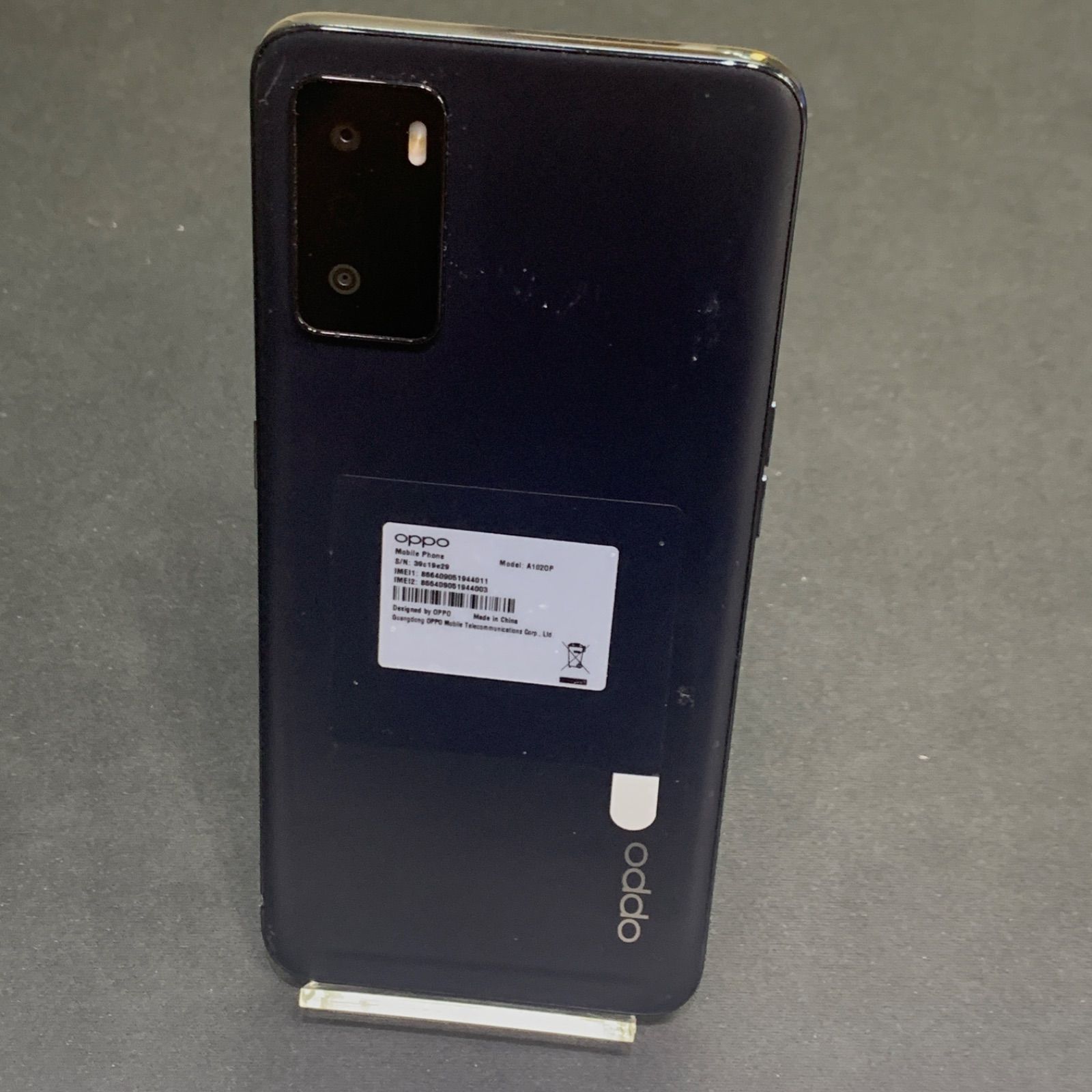 【中古品】OPPO A55s 5G Softbank 64GB A102OP ブラック