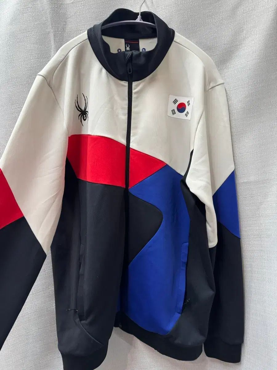 スパイダー 韓国国家代表 チームコリア レスリング 選手用 トラックジャージ ジップアップ 100