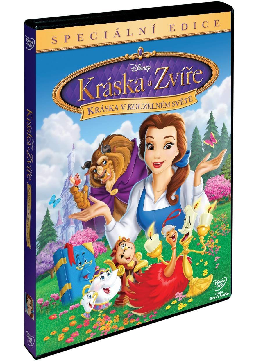 Kraska a zvire: Kraska v kouzelnem svete DVD / Beauty and the Beast: Belle's Magical World (czech version)
