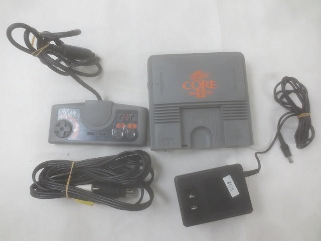 ゲーム NEC PCエンジン 本体 動作品 コアグラフィックスII PI-TG7 コントローラー 周辺機器付き 中古品