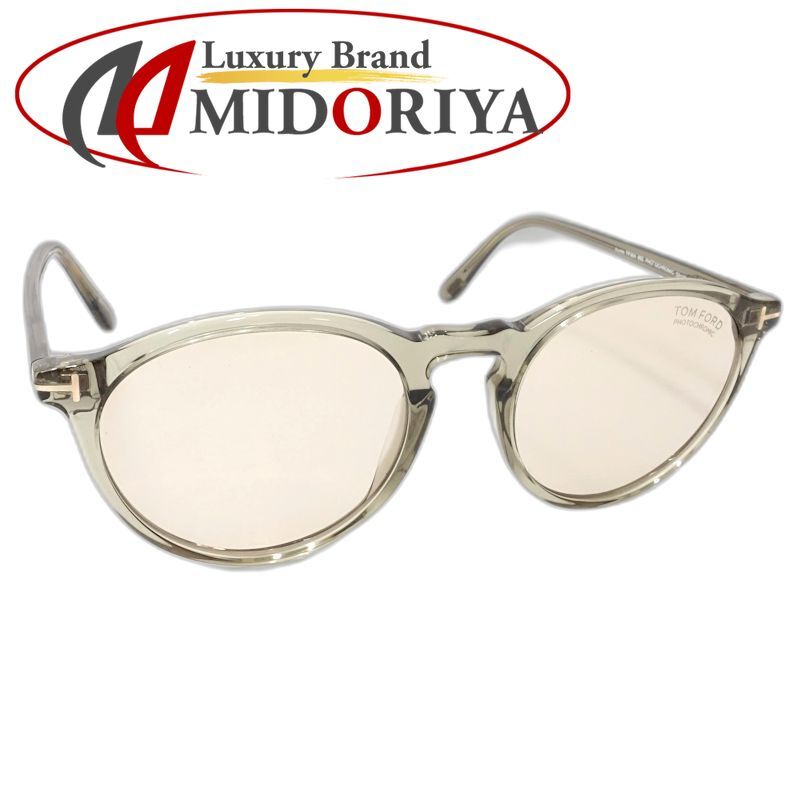 TOM FORD トムフォード サングラス Aurele アジアンフィット 52□19 145 プラスチック ライトベージュ ブラウンレンズ レディース/182025【中古】
