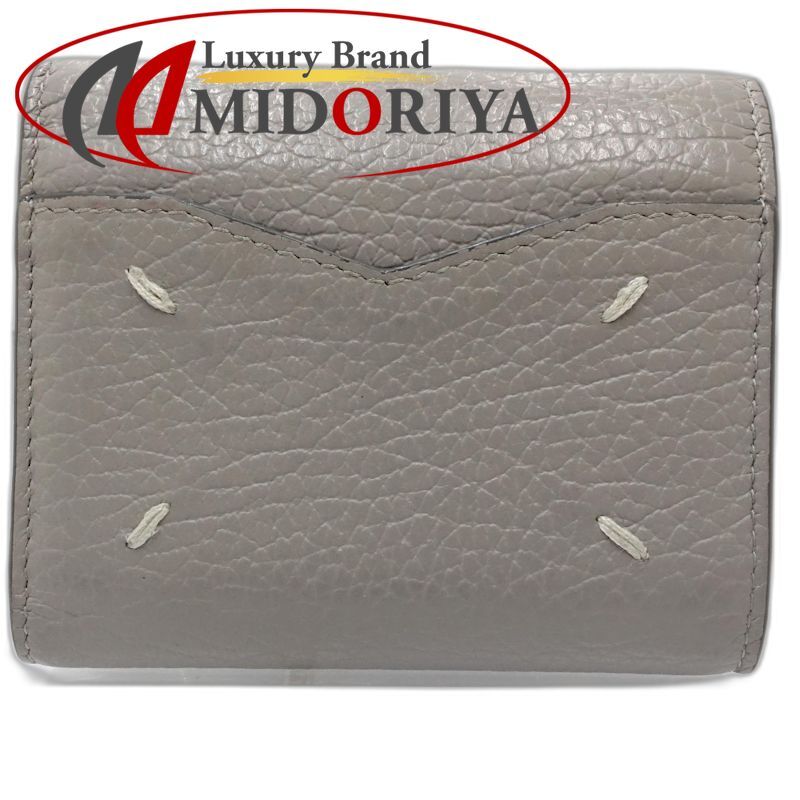 【中古】Maison Margiela メゾンマルジェラ三つ折り財布 エンベローザ レザー グレー レディース /182029 18,938円