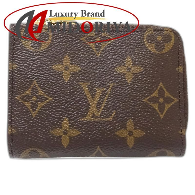 【未使用】LOUIS VUITTON ルイヴィトン モノグラム コインケース M25698 ポルトフォイユ ノア コンパクト ブラウン レディース /182045