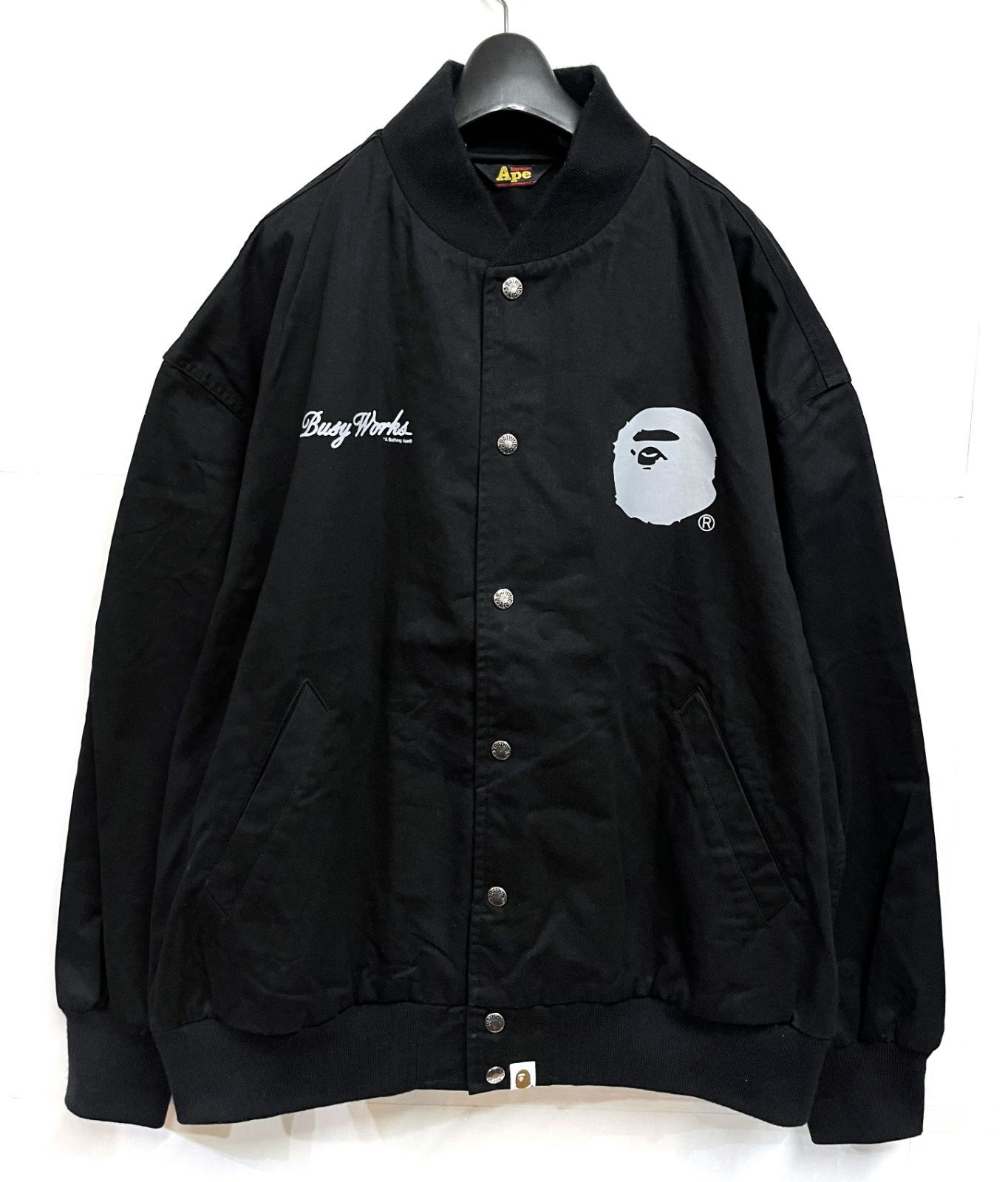 A BATHING APE｜アベイシングエイプ コットン スタジャン ジャケット