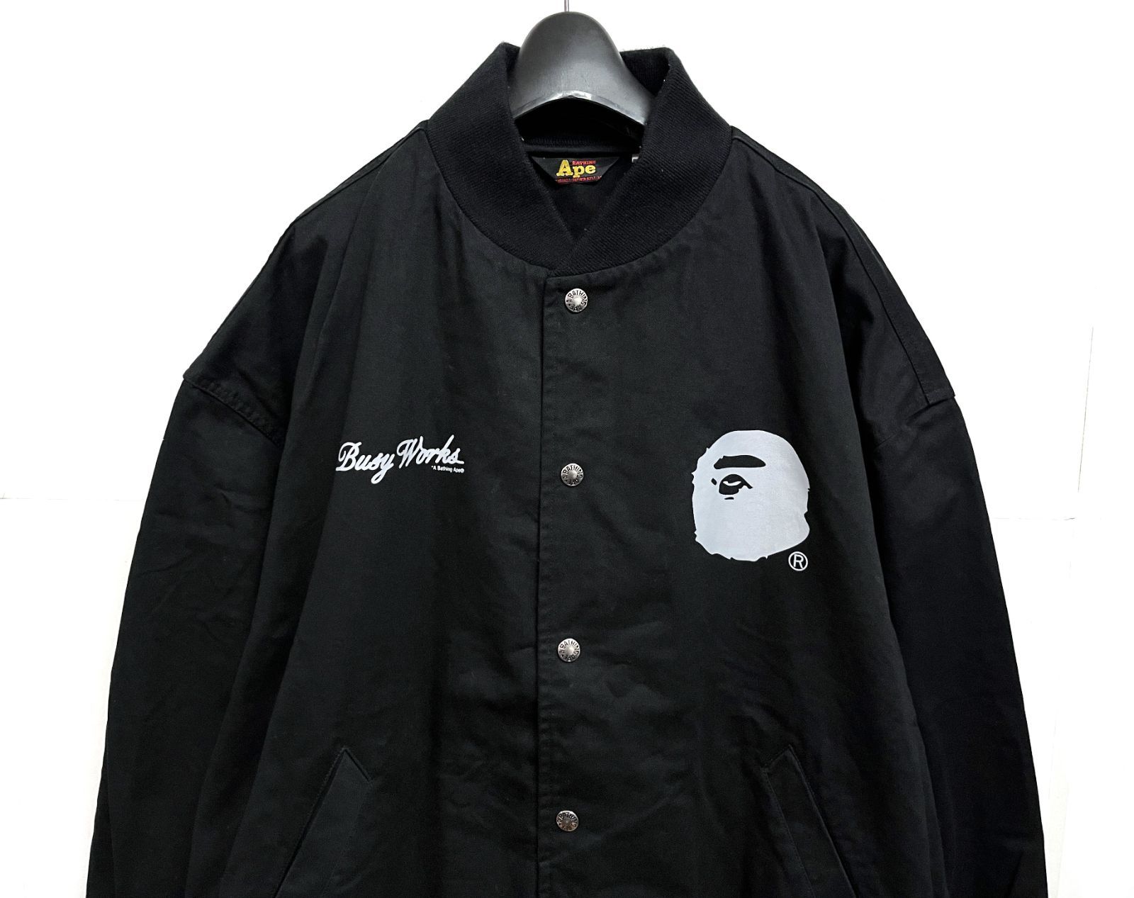 A BATHING APE｜アベイシングエイプ コットン スタジャン ジャケット