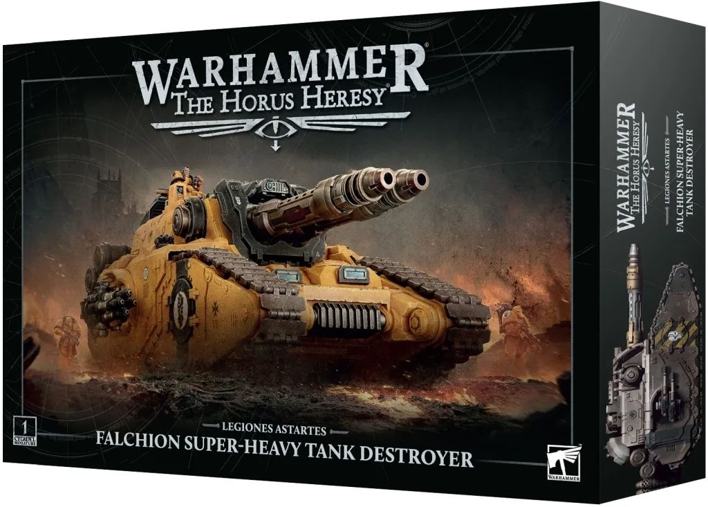 【新品】ミニチュアゲーム レギオネス・アスタルテス: ファルシオン・スーパーヘヴィ・タンクデストロイヤー 「ウォーハンマー ホルス・ヘレシー」 (Legiones Astartes: Falchion Super-Heavy Tank Destroyer) [