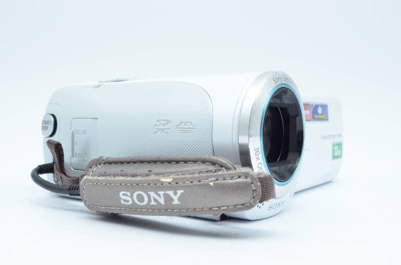 動作品】SONY HDR-CX270V ホワイト AVCHD Full HD 内蔵32GB GPS搭載