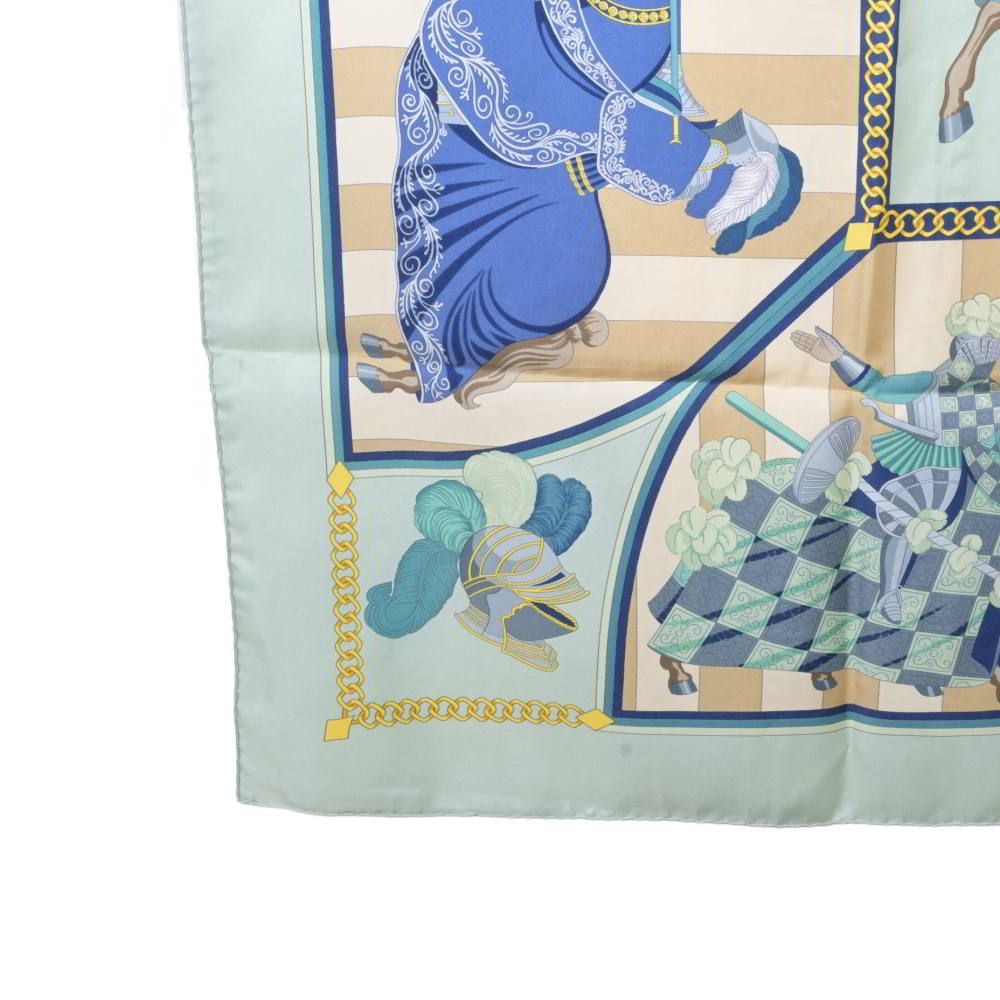 HERMES カレ90 Chocs en Plumes 羽飾りの激突 スカーフ - メルカリ