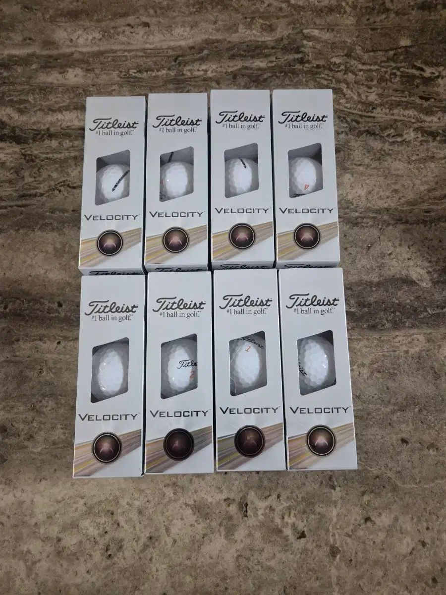 Titleist(タイトリスト) ベロシティ ゴルフボール 3個入り 8ボックス 24個入り