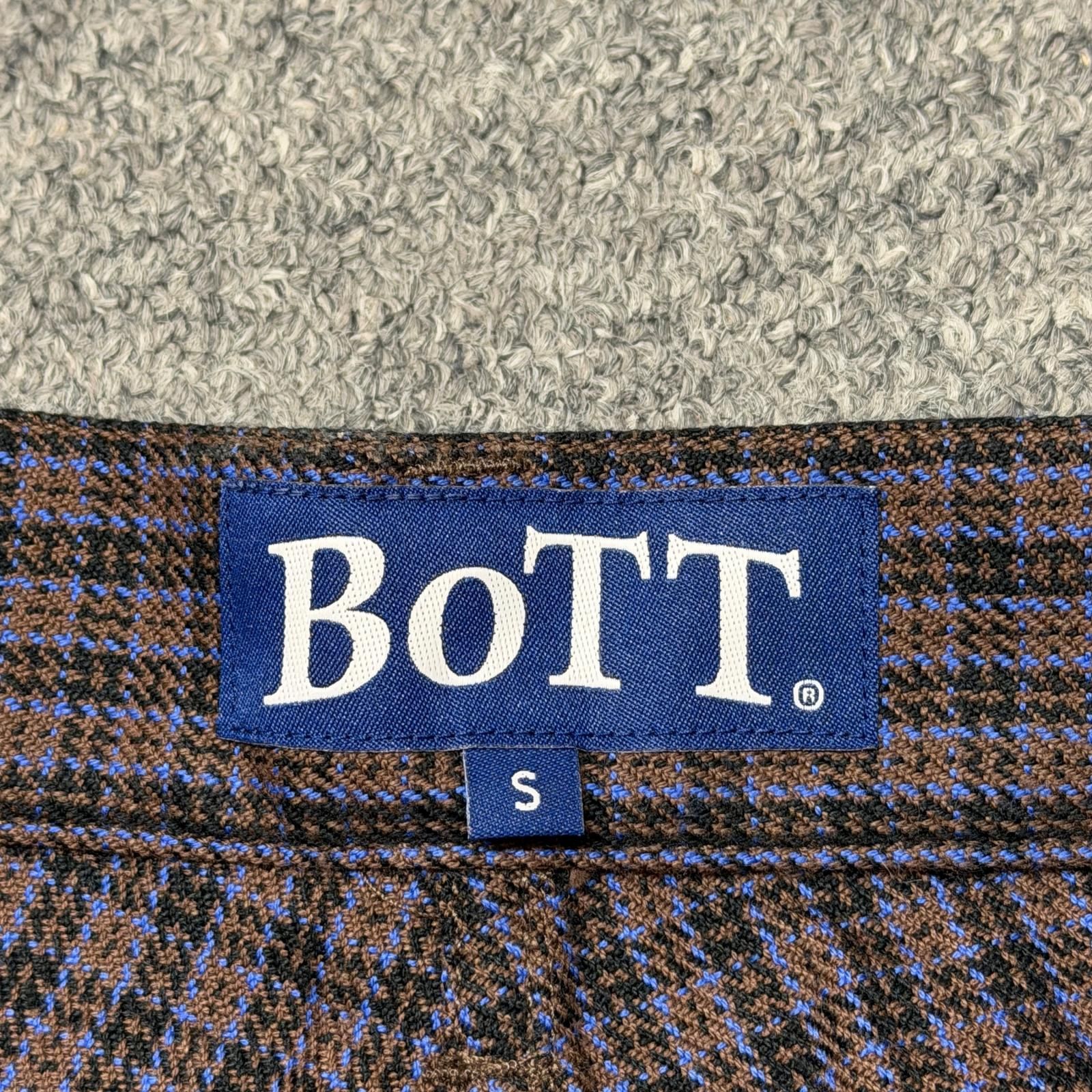 参考上代27500円 未使用 BoTT 25SS Plaid Double knee Short