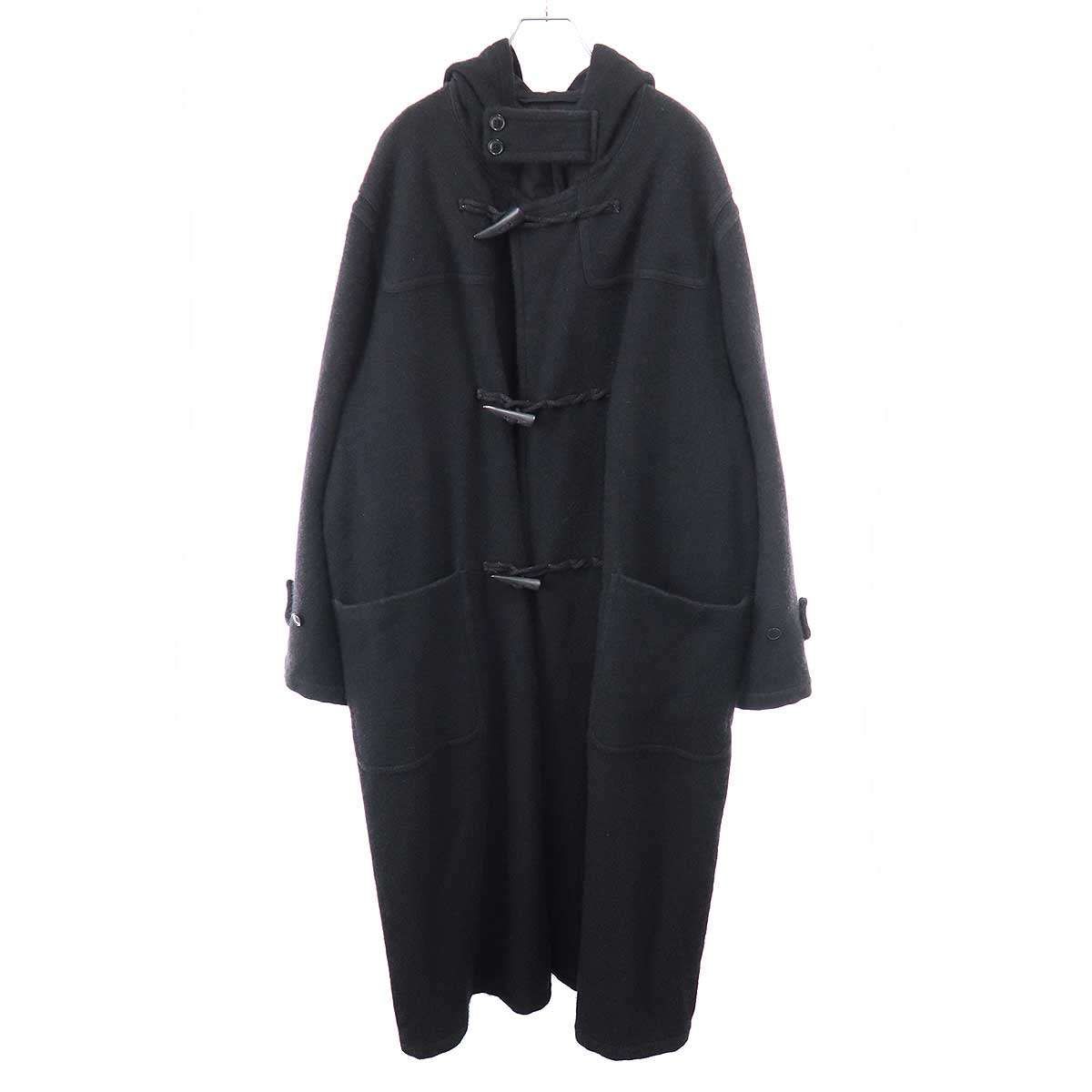 COMOLI コモリ 25AW カシミヤ ダッフルコート C03-04003 ブラック 3