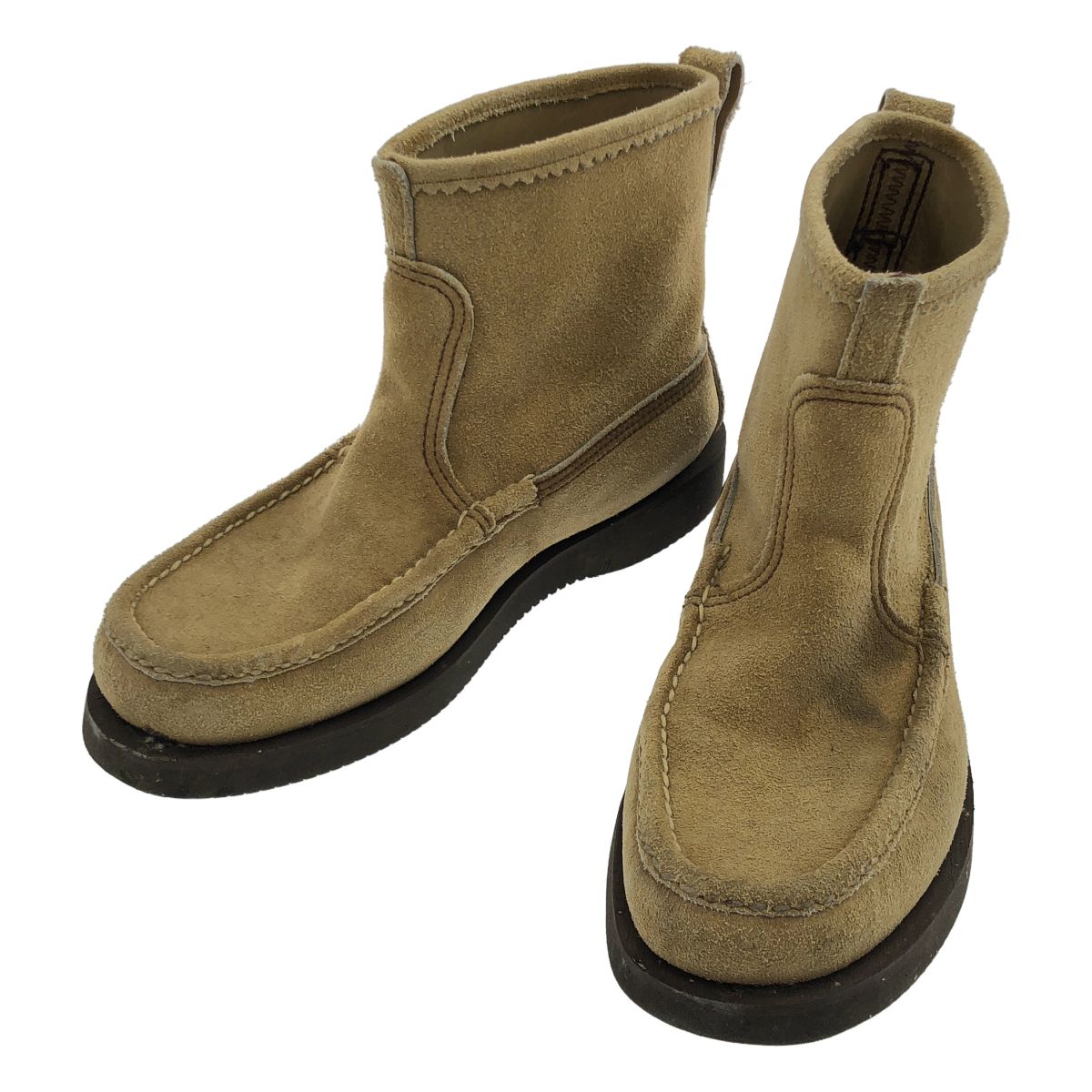 Russell Moccasin ラッセルモカシン KNOCK-A-BOUT ブーツ 4343 ベージュ 8 1/2