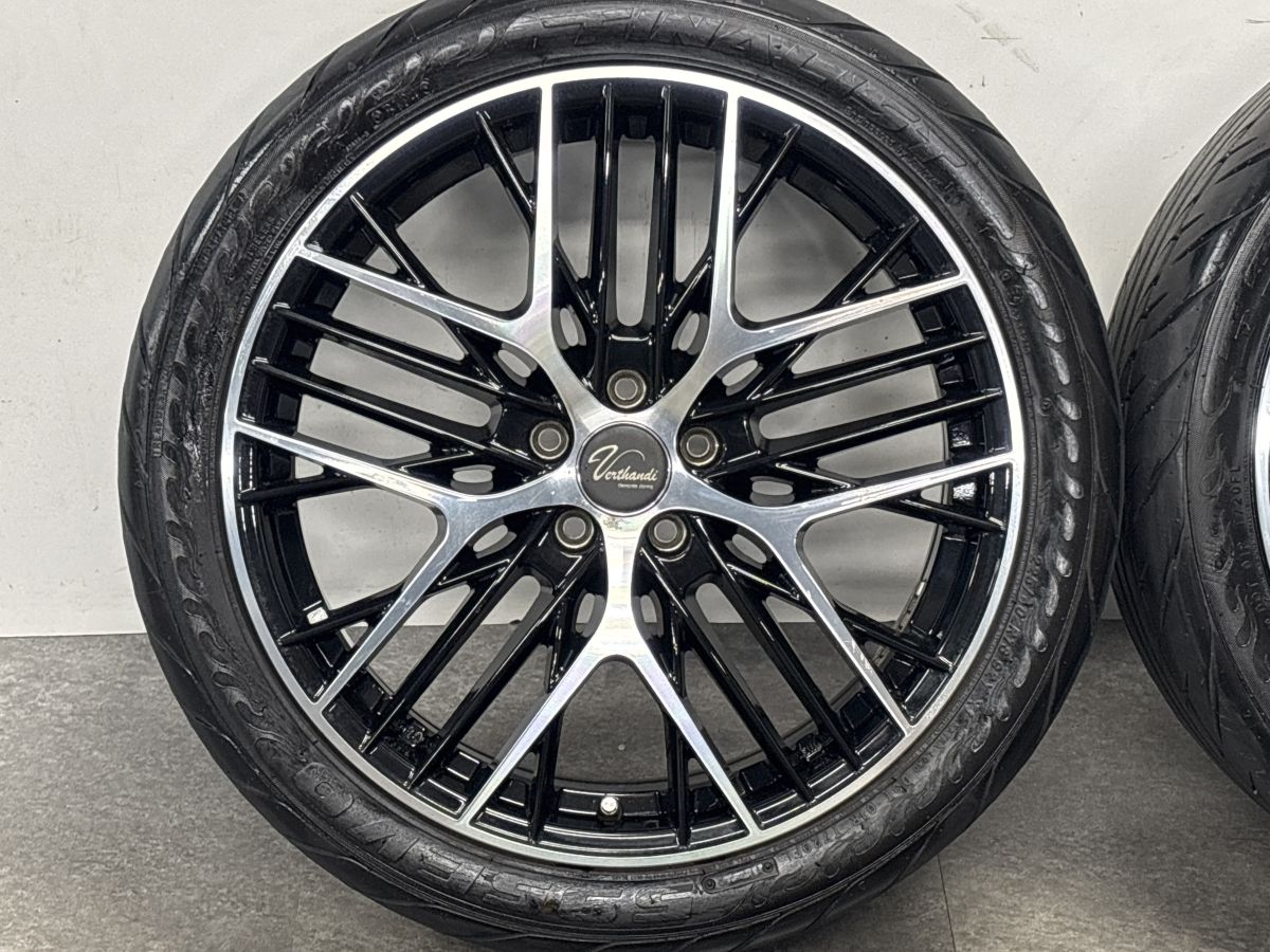 【交換用に】ヴェルザンディ 18in 7.5J +48 PCD100 ファイナリスト 595EVO 225/40R18 プリウス カローラツーリング/スポーツ インプレッサ 【交換用に】ヴェルザンディ 18in 7.5J +48 PCD100 ファイナリスト 595EVO 225/40R18 プリウス カローラツーリング/スポーツ インプレッサ