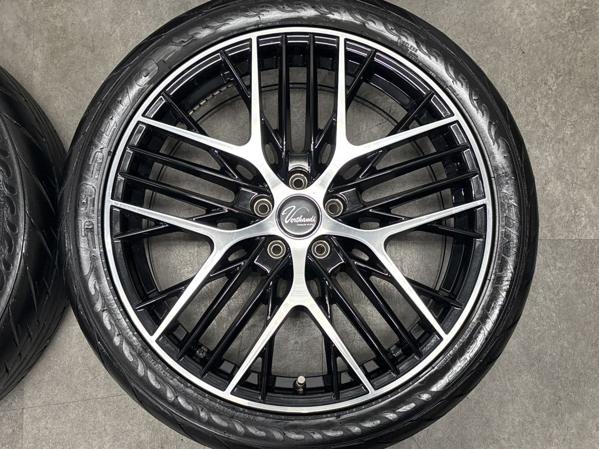 【交換用に】ヴェルザンディ 18in 7.5J +48 PCD100 ファイナリスト 595EVO 225/40R18 プリウス カローラツーリング/スポーツ インプレッサ 【交換用に】ヴェルザンディ 18in 7.5J +48 PCD100 ファイナリスト 595EVO 225/40R18 プリウス カローラツーリング/スポーツ インプレッサ
