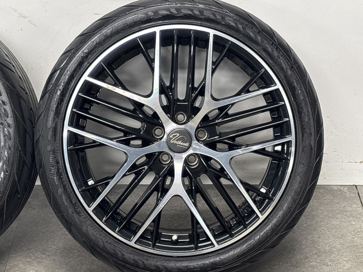 【交換用に】ヴェルザンディ 18in 7.5J +48 PCD100 ファイナリスト 595EVO 225/40R18 プリウス カローラツーリング/スポーツ インプレッサ 【交換用に】ヴェルザンディ 18in 7.5J +48 PCD100 ファイナリスト 595EVO 225/40R18 プリウス カローラツーリング/スポーツ インプレッサ