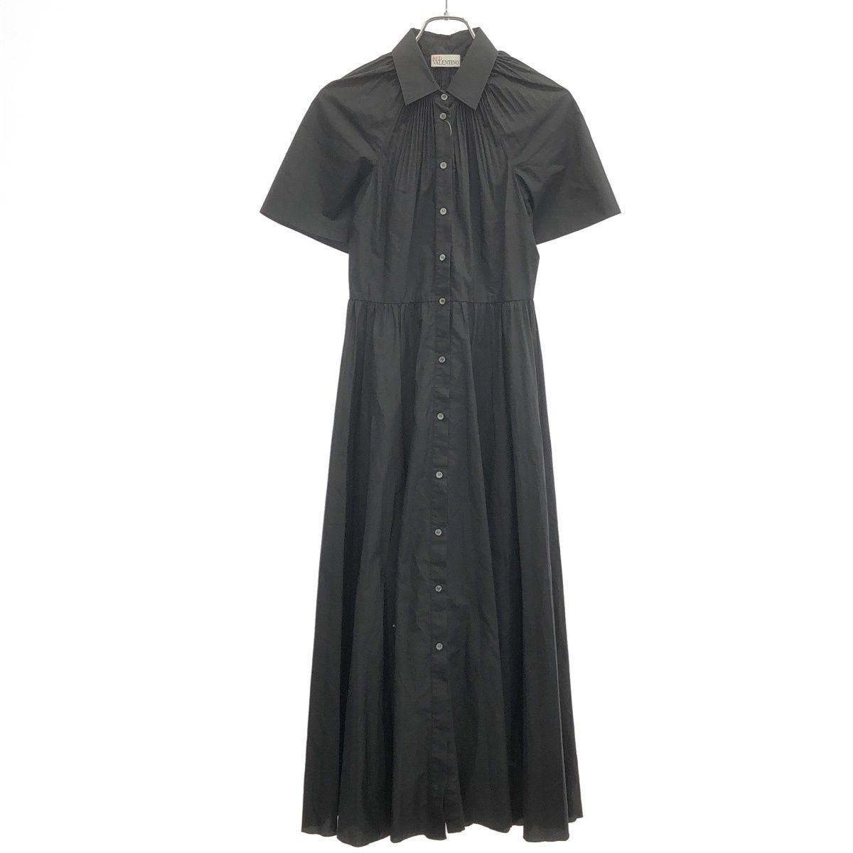 RED VALENTINO レッド ヴァレンティノ ショートスリーブワンピース XR0VAFE0LUN ブラック 38