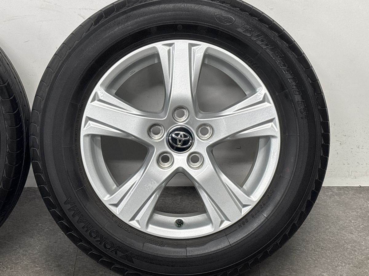 【美品】トヨタ 30 アルファード ヴェルファイア 純正 16in 6.5J +33 PCD114.3 ヨコハマ ブルーアース E51 215/65R16 ノーマル戻し 即納可
