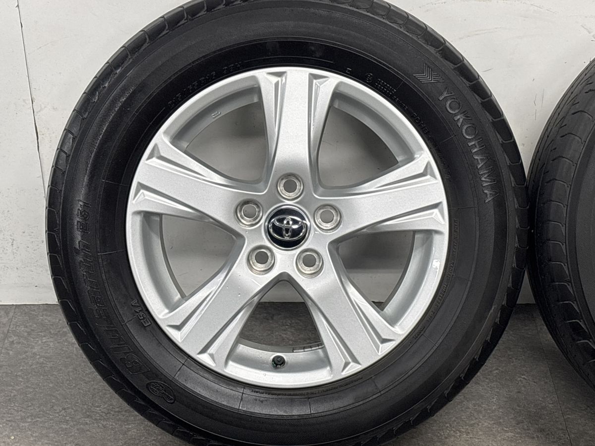 【美品】トヨタ 30 アルファード ヴェルファイア 純正 16in 6.5J +33 PCD114.3 ヨコハマ ブルーアース E51 215/65R16 ノーマル戻し 即納可