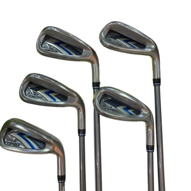 【中古】 ダンロップ XXIO CROSS(2021) 5S アイアンセット IR XXIO MH2000 (フレックスS) メンズ 男性用 右利き 右用 Cランク ゴルフクラブ