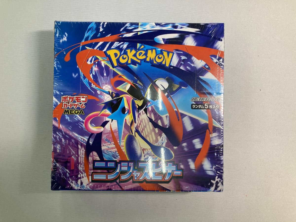 MEGA 拡張パック ニンジャスピナー (シュリンク未開封BOX) (PSA10) ポケモンカード ポケカ 11,903円