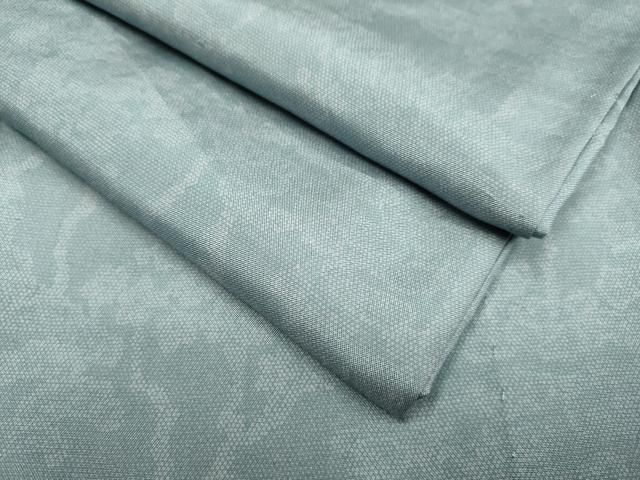 平和屋着物▽上質な小紋　単衣　紬地　花松文　正絹　逸品　DABF5662du