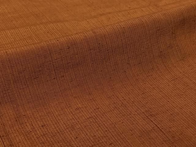 平和屋着物▽上質な紬 単衣 霞文 茶色 正絹 逸品 AABI7758jh 平和屋着物▽上質な紬 単衣 霞文 茶色 正絹 逸品 AABI7758jh