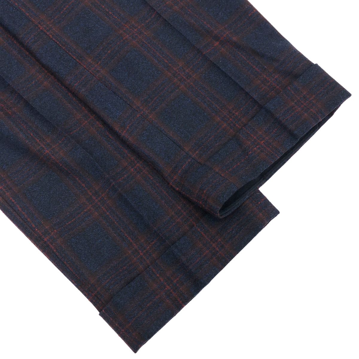 ETRO エトロ 22AW ウールチェック2Bテーラードジャケット&スラックスパンツ セットアップスーツ 222-1A201-0028 ネイビー×レッド 48 ETRO エトロ 22AW ウールチェック2Bテーラードジャケット&スラックスパンツ セットアップスーツ 222-1A201-0028 ネイビー×レッド 48