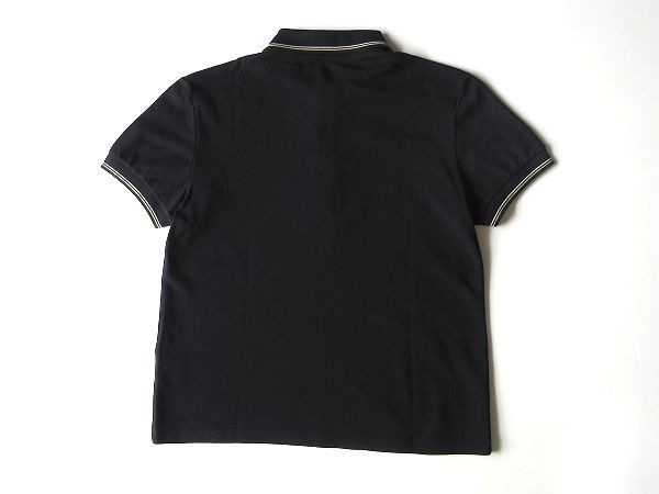 美品 エディ期 コレクション使用 Dior homme ディオールオム 2006SS ラインリブ 鹿の子 ポロシャツ XXS 黒 イタリア製 エディ・スリマン 美品 エディ期 コレクション使用 Dior homme ディオールオム 2006SS ラインリブ 鹿の子 ポロシャツ XXS 黒 イタリア製 エディ・スリマン