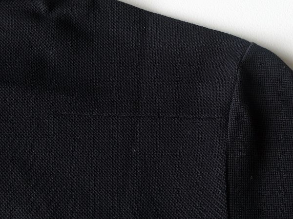 美品 エディ期 コレクション使用 Dior homme ディオールオム 2006SS ラインリブ 鹿の子 ポロシャツ XXS 黒 イタリア製 エディ・スリマン 美品 エディ期 コレクション使用 Dior homme ディオールオム 2006SS ラインリブ 鹿の子 ポロシャツ XXS 黒 イタリア製 エディ・スリマン