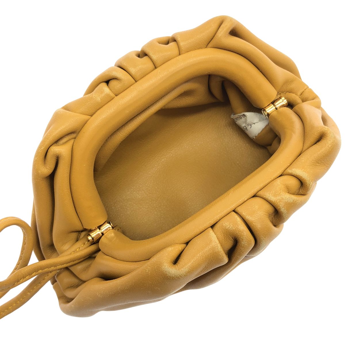 BOTTEGA VENETA ボッテガヴェネタ The Pouch Coin Purse ザポーチコインケース イエロー